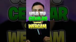 Como Usar tu CELULAR como WEBCAM en OBS