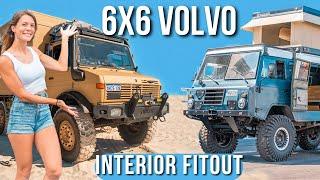 Downsizing from a 10 TON Unimog to this ONE-OF-A-KIND 6x6 Truck - Camper Interior Fitout (Week 21)