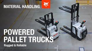 Bobcat Powered Pallet Trucks: Rugged & Reliable