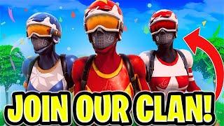 How To Join Gas Clan! (Join a Fortnite Clan in 2024)