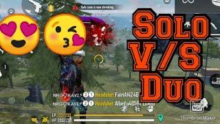 Solo Vs Duo | Redmi Note 7 Pro  | KAVI FF |
