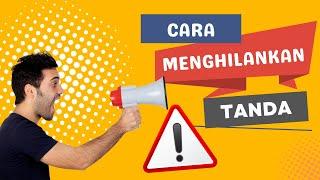 Mengatasi tanda seru yang muncul di channel Youtube‼️ Jangan Kawatir