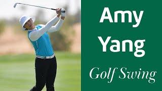 LPGA Winner Amy Yang Perfect Golf Swing