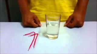 Electric conductivity using salt water