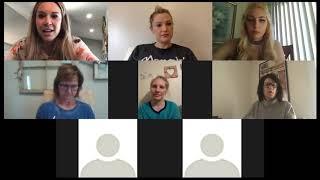 zoom call with Elizabeth Greive