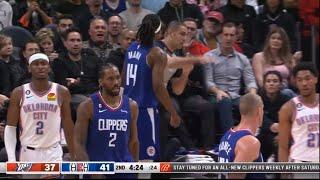 Kawhi Leonard gets a tech and Terance Mann gets ejected 