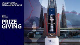 Louis Vuitton 37th America's Cup | Prize Giving - LIVE