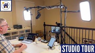 AppMyHome Studio Tour - Part 1 Filming Setup for YouTube and Live Streaming Explained