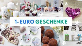 11 DIY und FOOD Geschenke für 1€ selber machen! Günstige und kreative Ideen ️