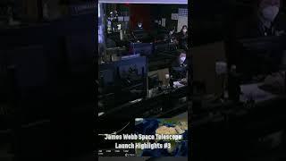 James Webb Space Telescope Launch Highlights — 3 #shorts