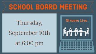 ACPS School Board Meeting - 9.10.2020