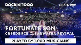 Fortunate Son - Creedence Clearwater Revival, played by 1.000 musicians | Rockin'1000