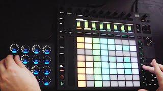 Ableton Push 2 and MIDI Fighter Twister - Live & loud performance