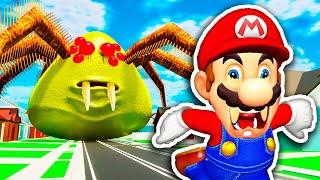 Mario Plays Pou.Exe SPIDER POULINA MOD DLC UPDATE (Bou's Revenge 7)