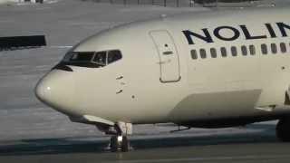 Nolinor | Boeing 737-200 take-off | C-GNLK | Val-d'Or (CYVO)