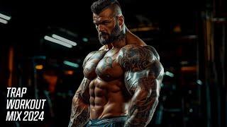 WORKOUT MOTIVATION MUSIC MIX 2024  POWERFUL HIPHOP TRAP & BASS  GYM WORKOUT MUSIC