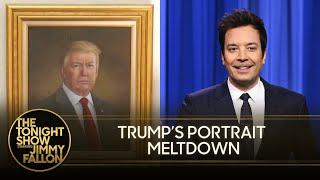 Trump Throws Massive Tantrum Over Unflattering Portrait, Continues Attack on Department of Education