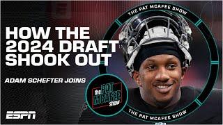 Adam Schefter KNEW the 2024 NFL Draft was going to be TOPSY-TURVY | The Pat McAfee Show