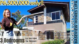 BEST DEAL Brand-new House For Sale in Baseview Lipa Batangas | 3 Bedrooms