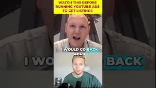 REALTORS Watch This Before Running YouTube Ads #shorts
