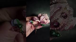 Брошь Магнолия. Выполнена на заказ. Magnolia flower. Brooch