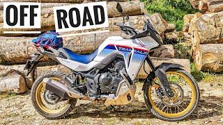 HONDA XL750 TRANSALP - Riding the FIRST OFF ROAD (GRAVEL)   EPISODE ONE