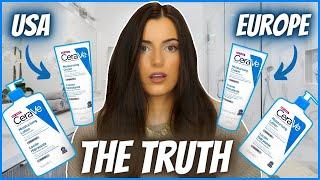 SPECIALIST testing CERAVE MOISTURIZING LOTION&CREAM for face: USA VS EU Version, How to use, Review