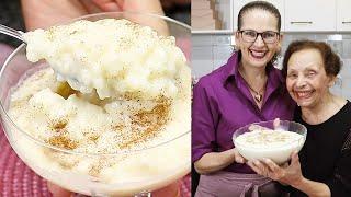 RECEITA DO ARROZ DOCE DA MINHA MÃE: O MELHOR DO MUNDO! RECEITA FÁCIL E SUPER CREMOSA-Isamara Amâncio