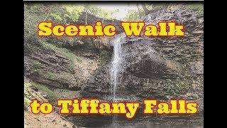 Scenic Walk to Tiffany Falls of Hamilton, Ontario