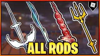 How to get ALL RODS in FISCH || Roblox