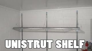 Garage shelf - UNISTRUT