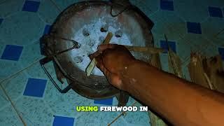 Using Firewood on a Charcoal Powered Stove  here's What Happened