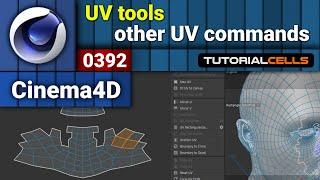 0392. UV tools ( other uv commands ) in cinema 4d