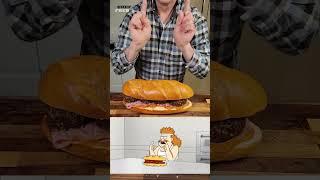 Take A Killer Bite Of The Most Dangerous Sandwich In The World!#shorts #meatballs #sandwich  #asmr