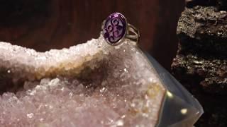 AVA Goldworks: Mother of Pearl & Purple