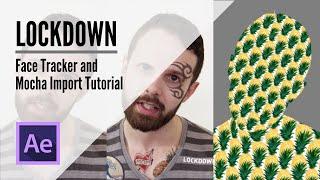 Lockdown 1.2 for After Effects Face Tracker and Mocha Import Tutorial
