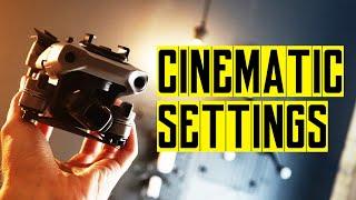 DJI MAVIC AIR 2 CINEMATIC SETTINGS