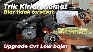 Trik hemat Upgrade Cvt | Rumus Kirian Nmax low bajet