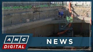 Transportation department begins tunnel boring for Camp Aguinaldo subway station | ANC