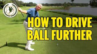 HOW TO HIT A DRIVE FURTHER - DRIVER GOLF TIPS