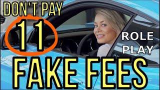 HOW TO AVOID PAYING 11 FAKE FEES in 2024 (ROLE PLAY) AT CAR DEALERS ! The Homework Guy Kevin Hunter