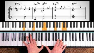 21 Sweet Chord Progressions for Jazz Piano