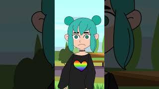 what happens when you have bad eyesight, funny cartoon, see better without glasses #animation