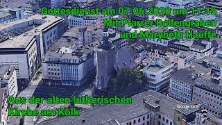 Live Gottesdienst aus der alten luth. Kirche am Kolk | Gottesdienst aus Wuppertal