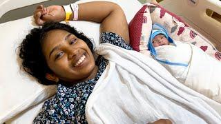 Kavi's Delevery  Labour Room അകത്ത് കവിയും കുഞ്ഞും  Baby Boy