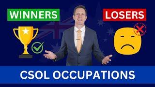 Core Skills Occupation List | CSOL | New Occupations in Australian Immigration