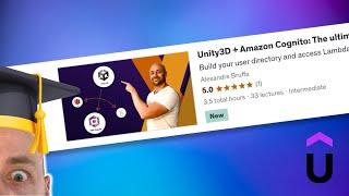 Unity + Amazon Cognito: My New Course on Udemy!