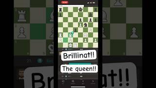 Brilliant Chess Moves Unleashed: YouTube Shorts Spectacle #brilliantchess #chess #chessstrategies