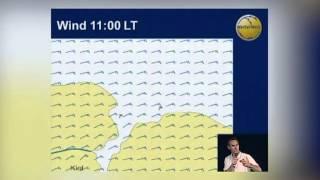 Daily weather forecast Kiel Week 2012 - 21/06/2012