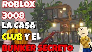  CONSTRUYO un BUNKER SECRETO en CASA CLUB  SCP-3008 (Roblox) 